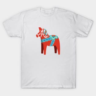 Red Dala Horse T-Shirt